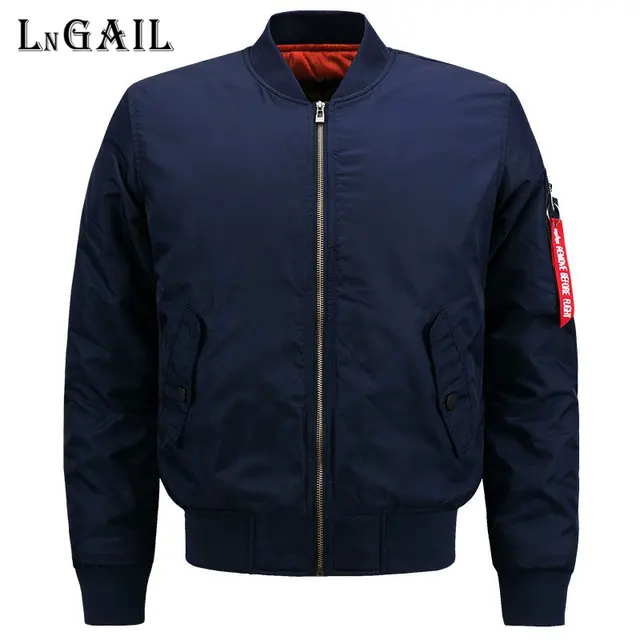 Dark blue Military waterproof fashion Jacket Men's Air Force One Style