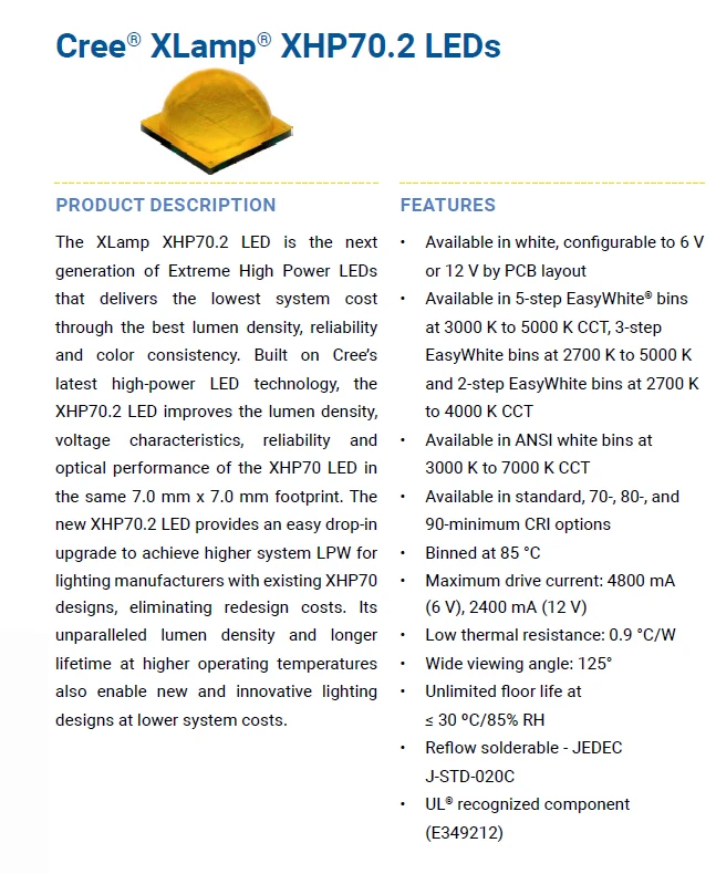 CREE XHP70 Driver Board-12