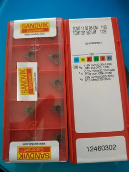 

10PCS CARBIDE INSERT TCMT110208-UM 1125