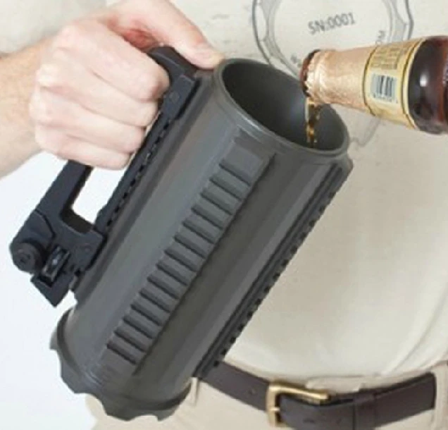 

Aluminum Tactical Mugs Beer Mark free shipping