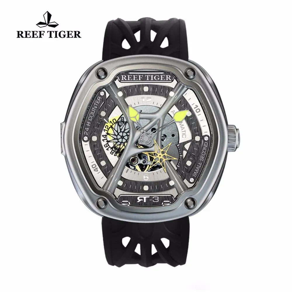 Reef Tiger/RT Топ бренд автоматические часы Наслаждайтесь вашим живым стилем