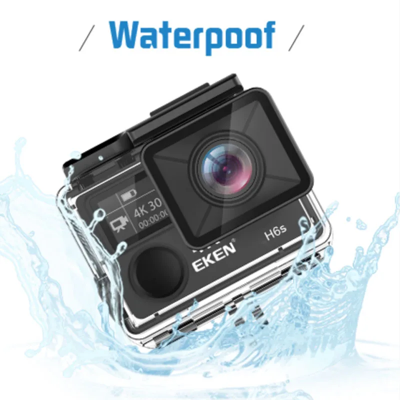 Экшн-камера Deportiva EKEN H6S Ultra HD 4K WiFi EIS электронная стабилизация изображения Go Водонепроницаемая 1080P Pro спортивная цифровая камера Экшн-камера Deportiva EKEN H6S Ultra HD 4K WiFi EIS электронная стабилизация изображения Go Водонепроницаемая 1080P Pro спортивная цифровая камера