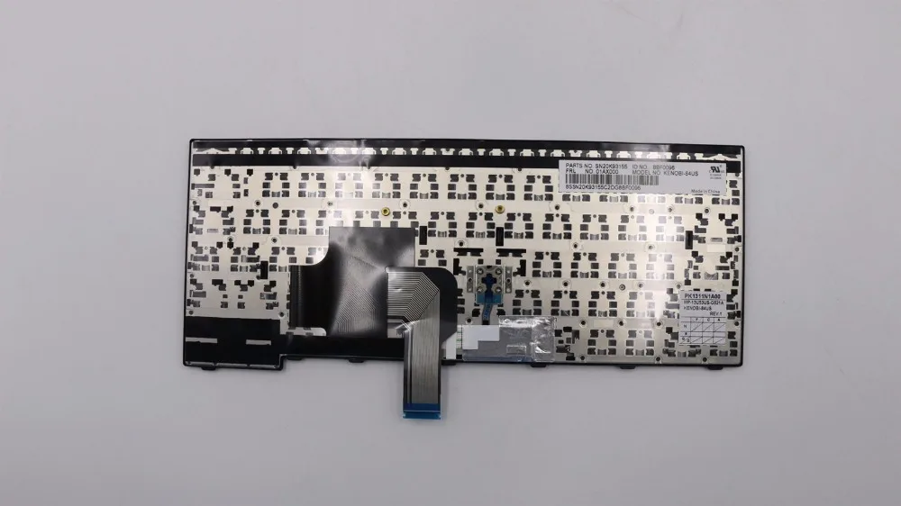 Новая Оригинальная английская клавиатура для lenovo Thinkpad E470 E470C E475 Teclado 01AX080 01AX040