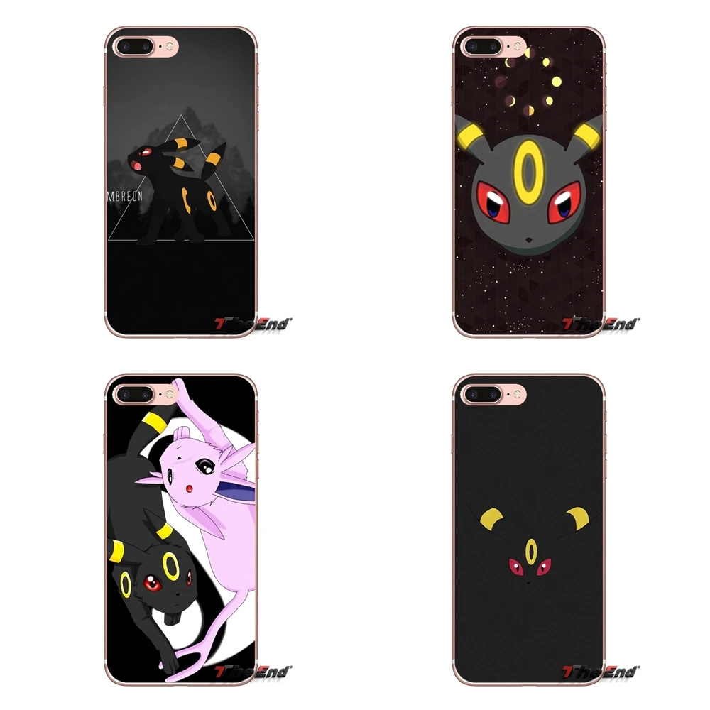 

cute cartoon anime Pokemon umbreon For Xiaomi Redmi 4A 4X 3S Note 3 4 5 Pro 5A Mi3 Mi4 Mi5 Mi6 Mi A1 Max 5X 6X Phone Shell Cover