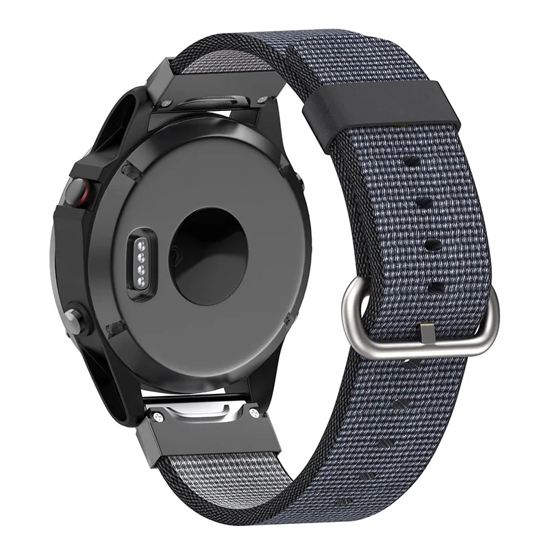 Fivstr Нейлон Quick Release Easy Fit Смарт часы ремешок для Garmin Fenix 5 forerunner935 подход S60 gps спортивные часы