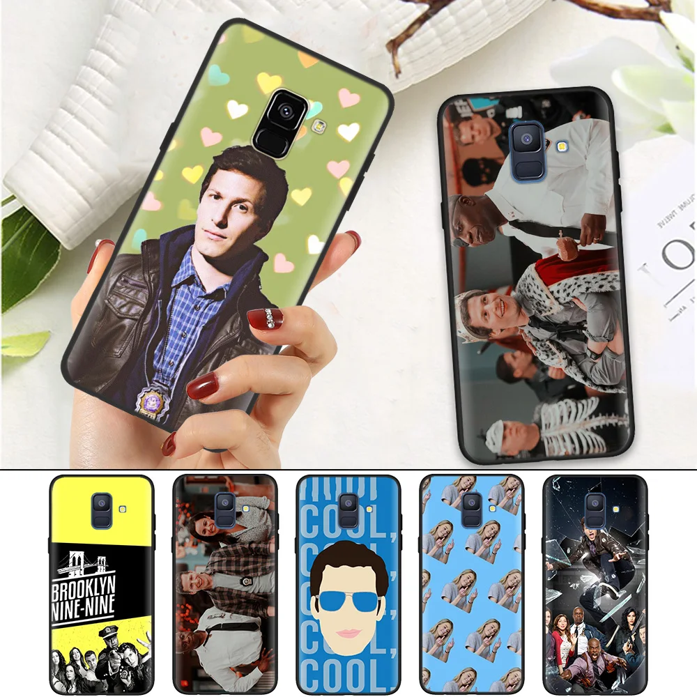 

Black Silicone Soft Case Cover for Samsung Galaxy A7 A70 A50 A40 A30 A20 A10 A8 A9 A6 2018 Plus 2018 Star A20E Brooklyn Nine