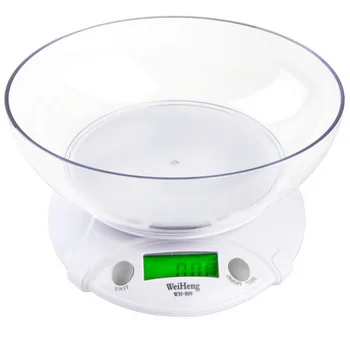 

New 7kg/1g Electronic LCD digital scale with bowl Kitchen Scale Food Parcel Weighing Balance cooking tools kitchen accessories