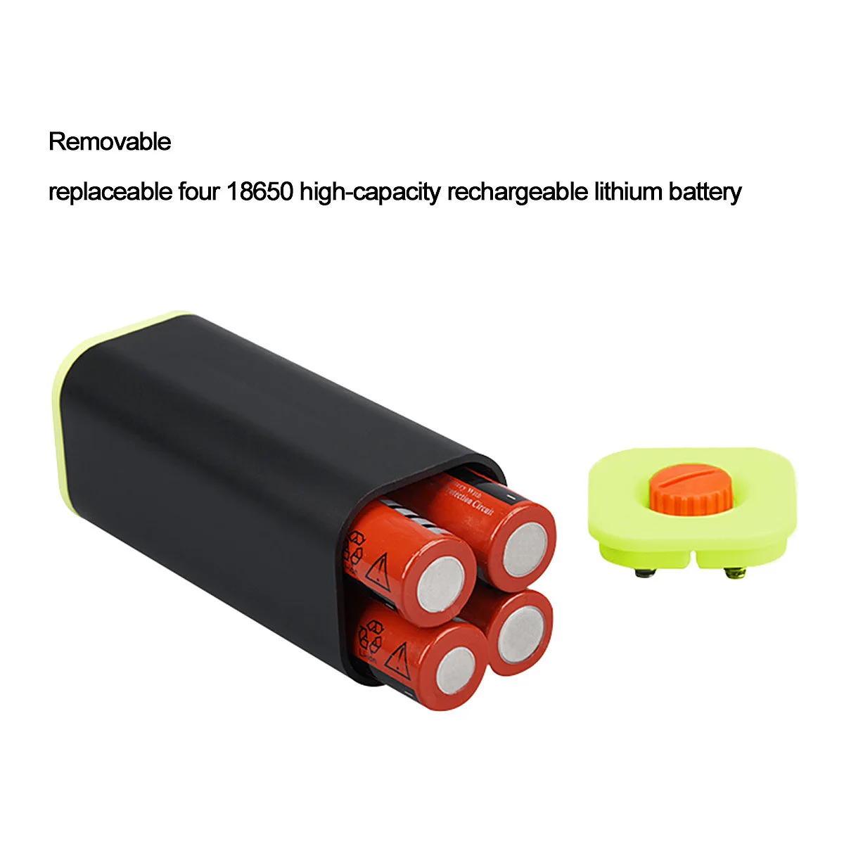 

GTF 18650 battery box charging power supply box general rechargeable portable power pack 4 1 headlamp mobile power supply