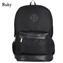 2016 HEIßE Neue Ankunft Laptop Männer Rucksack Student Schultasche der Großen Kapazität Nylon herren-Casual Rucksack Reise Daypack