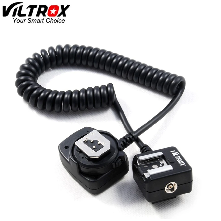 

Viltrox SC-29 1M TTL Off-Camera Flash Hot Shoe Sync Cord Cable for Nikon D5500 D3400 D7200 D810 D90 & SB910 SB900 SB700 Flash