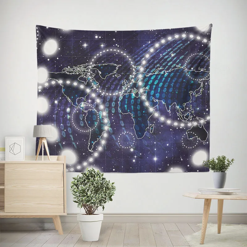 Yixuan Beautiful Wall Tapestry Home Decorations Wall Hanging Miracille Beautiful Sky Universe