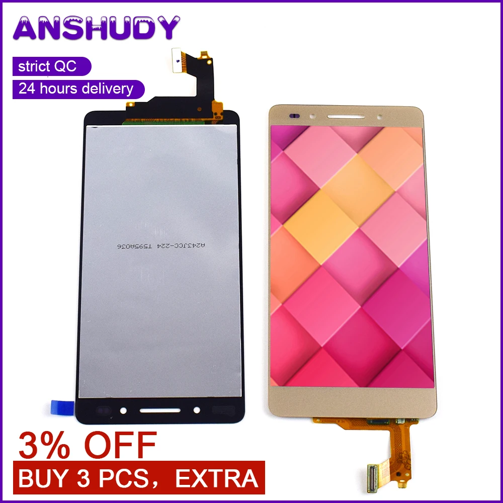 

For Huawei honor 7 LCD Display Touch Screen Digitizer Assembly For Huawei Honor 7 Display Screen Replacement