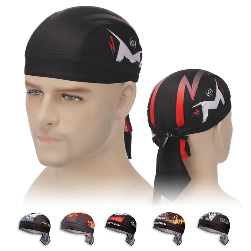

Men Cycling Caps Headscarf Quick Dry Anti-sweat Road Bike Hats Racing Caps Bicycle Cap Cycling Hats Cycling Equipment Headband