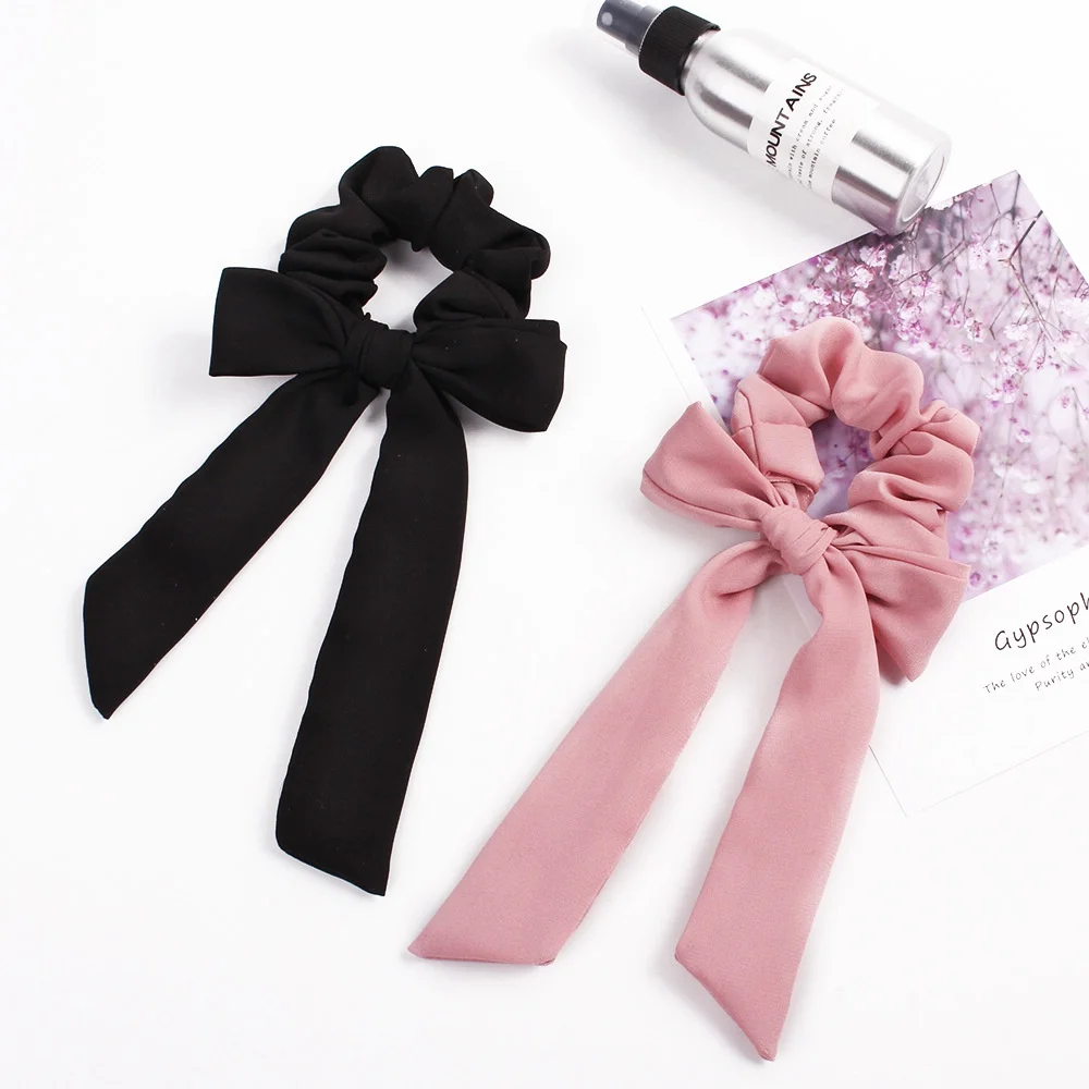 FASACC галстук для волос для женщин скручивающие банты для девочек конский хвост эластичная резинка для волос резинка модный головной убор Женские аксессуары для украшения волос