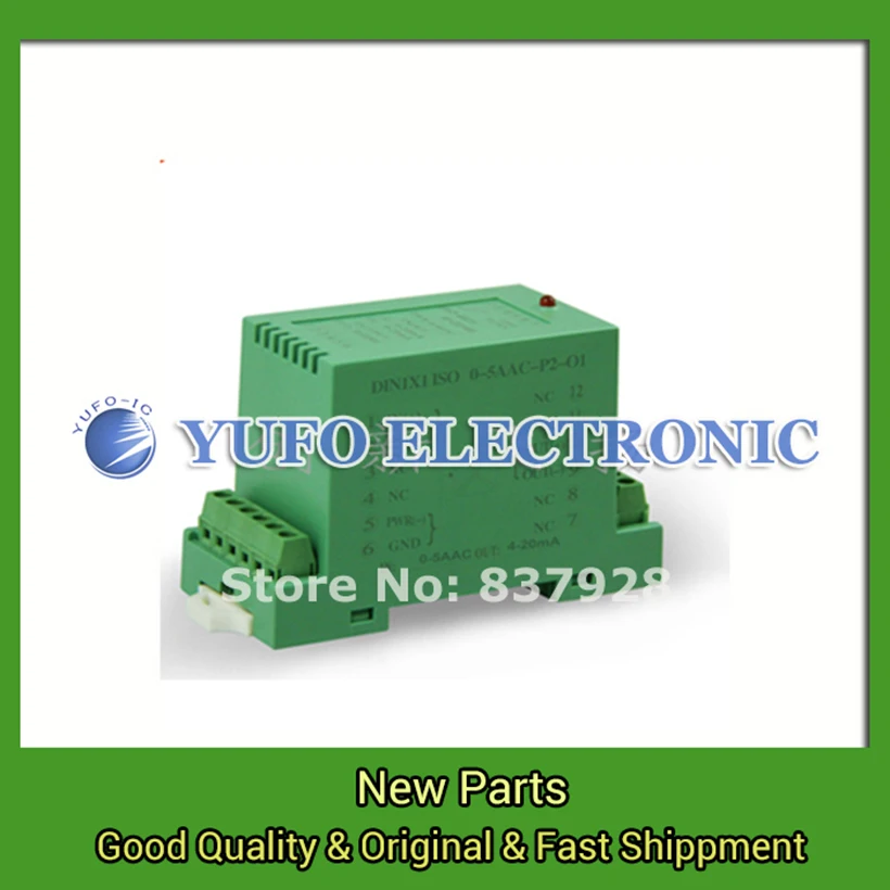 

Free Shipping 1PCS DIN3 ISO 4-20MA agent power rail data logger Isolation Amplifiers YF0617 relay