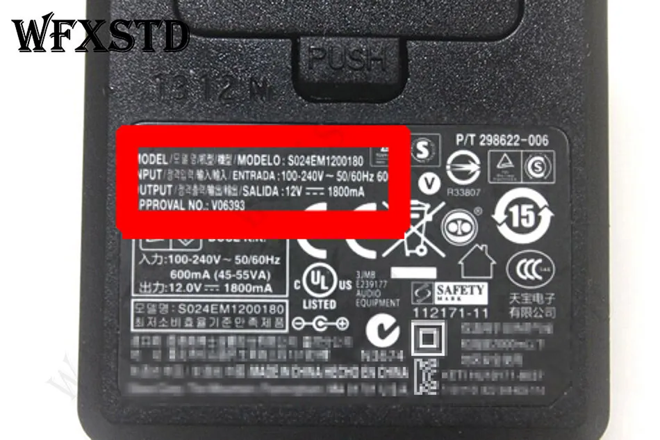 Original Power Charger S024EM1200180 For Bose Soundlink mini C2 Charger 12V 1.8A charge Adapter