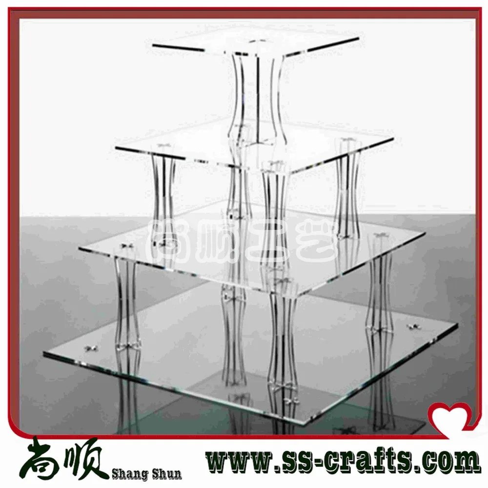 

Customized wedding 4 tiers cupcake stand,wholesale acrylic cupcake stand