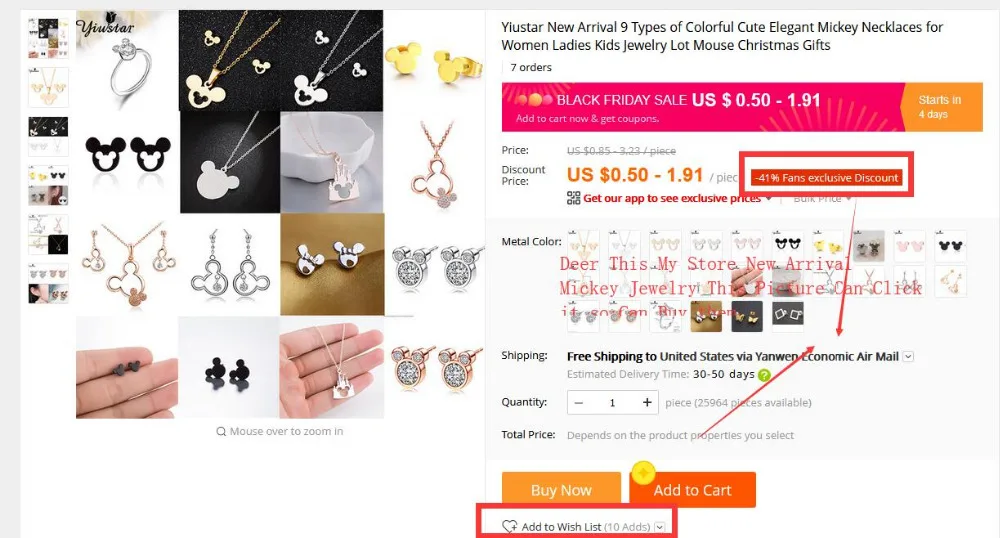 mickey jewelry