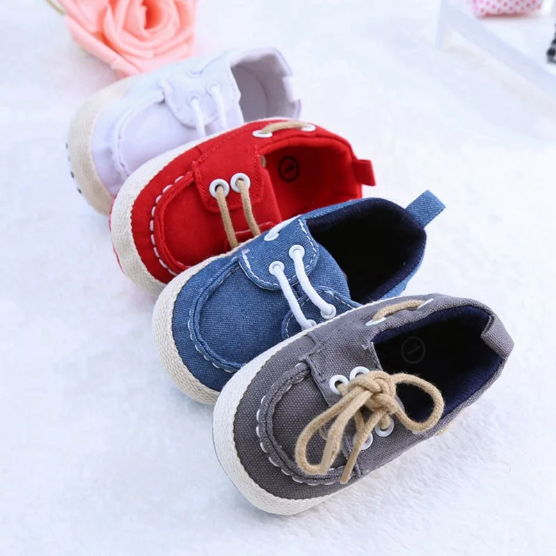New arrival Cute Soft Sole Crib Striped Baby Shoes Infant Toddler Kid First Walkers bebe sapatos size 11 12 13cm R4081 |