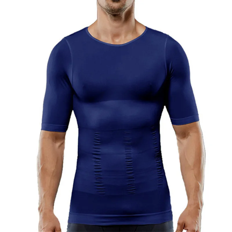 Утягивающий жилет для похудения живота, утягивающий жилет для похудения живота - Цвет: blue
