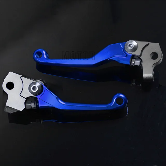 עבור ימאהה DT125/DT200/DT230 LANZA DT 125/200/230 CNC אלומיניום אופנוע Dirtbike מוטוקרוס אופני עפר Pivot בלם מצמד מנופי-2