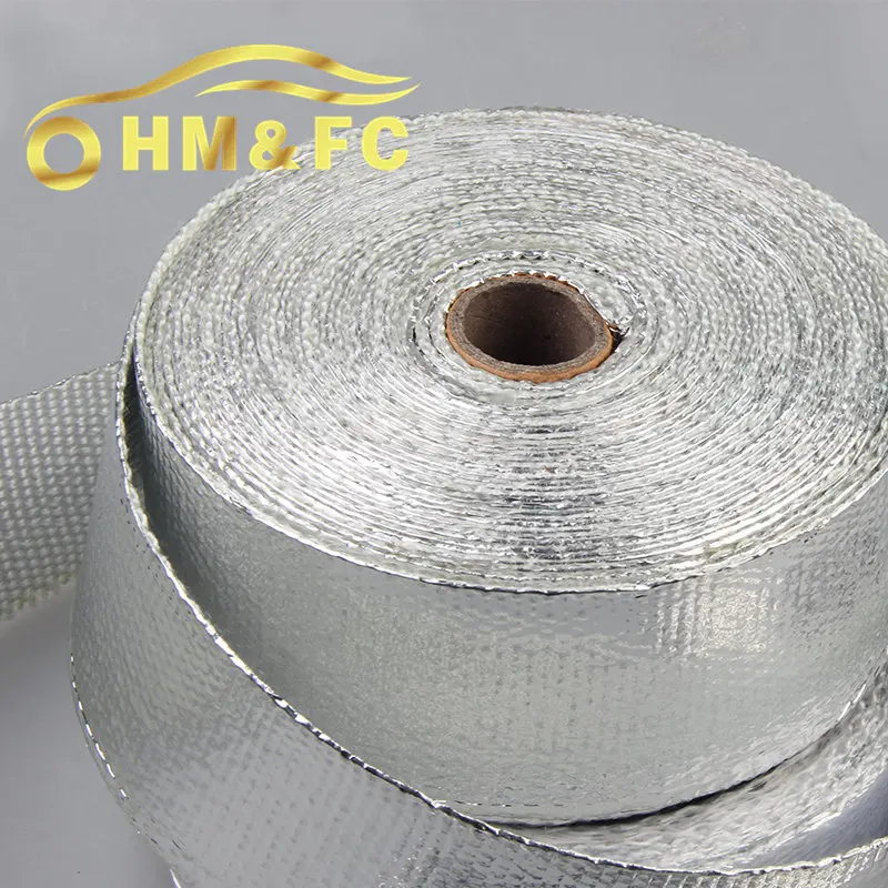 HMFC Aluminum Thermal Wrap,exhaust insulating warp,header warp ,exhaust