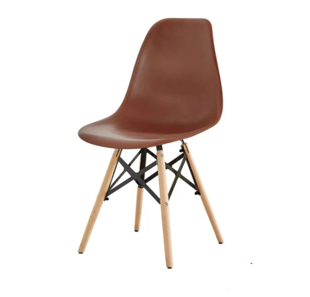 Louis Fashion Dining Chairs Moder Simple Lazy Students Desk Stools Home Economical Durable Woody European Comfortable - Цвет: G8