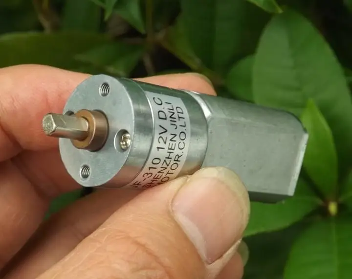

20MM 180 DC 12V slowdown Gear motor miniature motor toy power motor full metal gear reducer