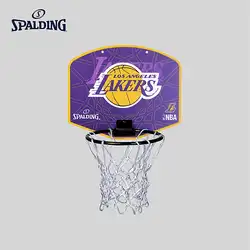 Spalding Nba Lakers эмблема мини Backboard настенный Прикрепленный маленький мяч баскетбол 77-628Y