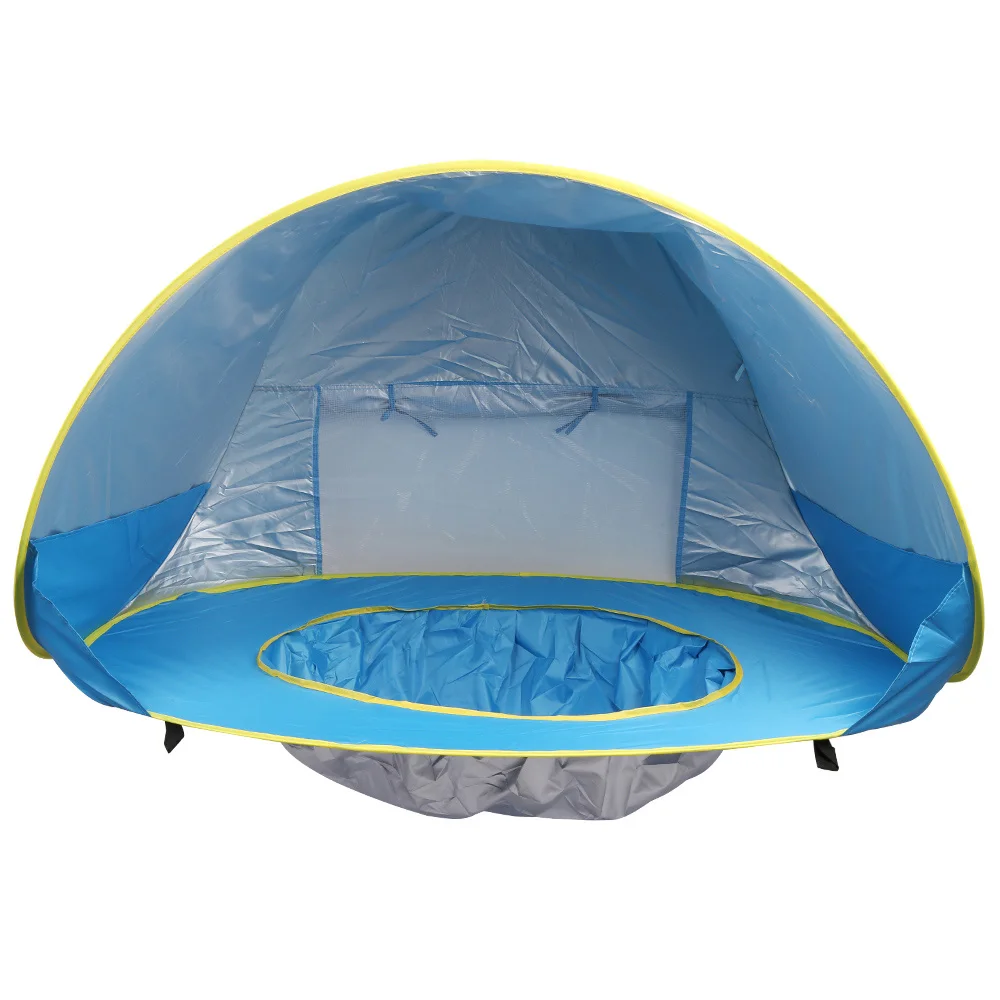 

Kid Folding Outdoor Mini Pool Tent Portable Pop-Up Game House Camping Traveling Foldable Sports Waterproof Playhouses