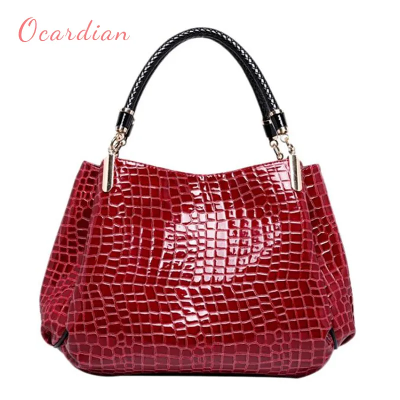 Alta Sacchetto 23 Qualità Di Vintage Elaborazione Cuoio Del Vendita Calda Borsa red Femminile Coccodrillo 2018 Spalla blue Mar Ocardian Dell'unità Black Stile 8ZqvwzUW