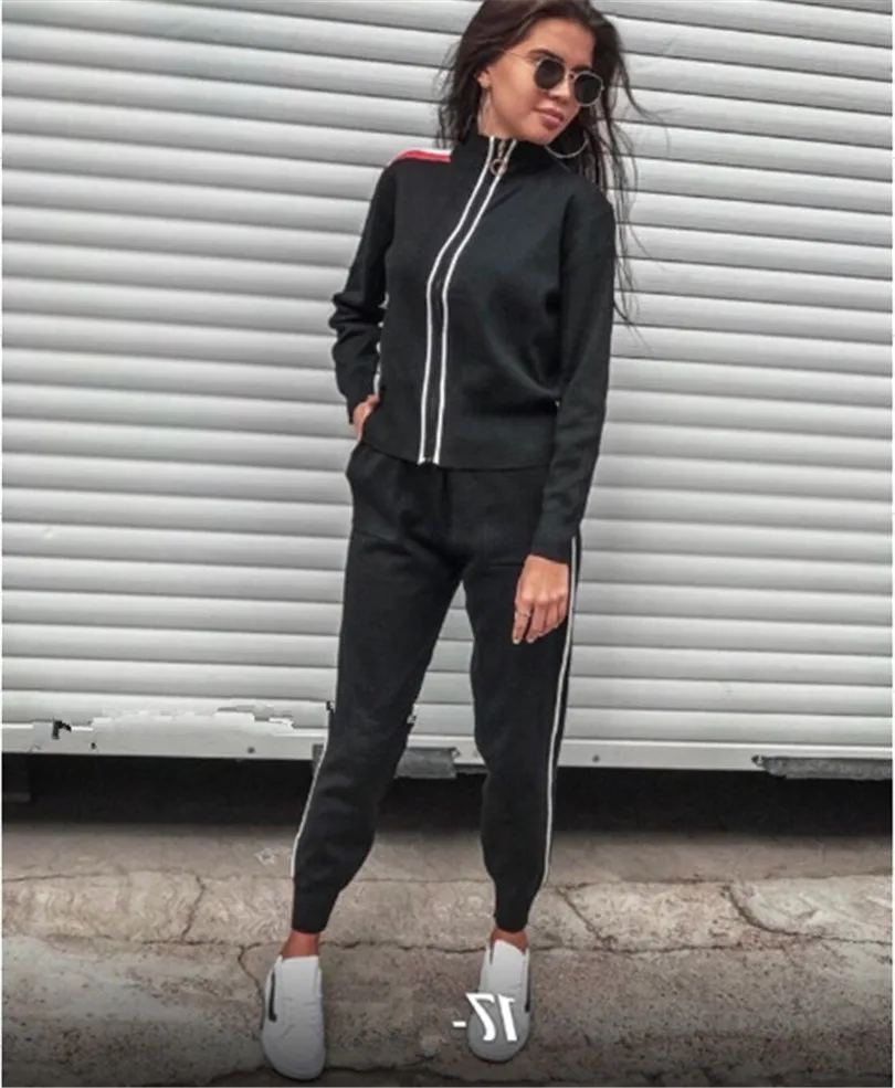 aromm Heren Wafel Trainingspakken Lange Mouw Full Zip Jas & Broek 2 Stuk Set voor Casual Sporten Werk