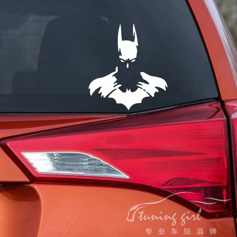 

Car Stickers BATMAN Super Hero Justice League Creative Decals For Laptop Vinyls Auto Tuning Styling 14x13cm 19x17cm D10