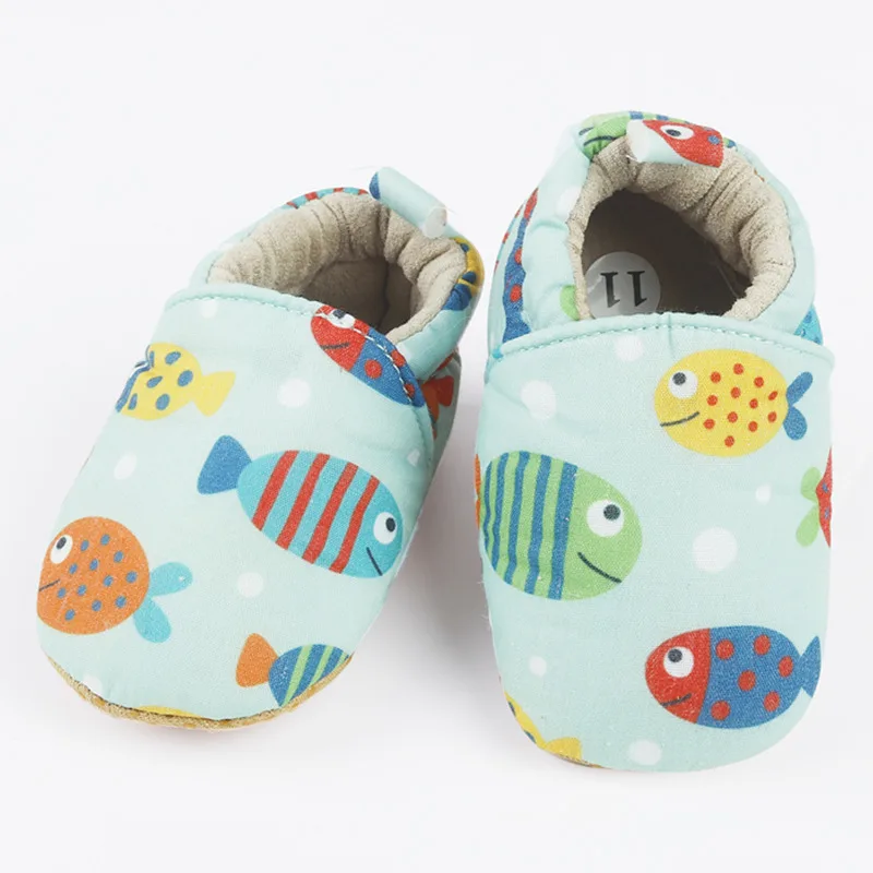 [Simfamily] Детская обувь для маленьких мальчиков и девочек; мягкая обувь для малышей; милая детская обувь с цветочным принтом для новорожденных; обувь для малышей - Color: 04