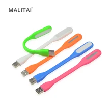 1 шт 5 цветов гибкий USB LED лампы для чтения настольная лампа для чтения ночной Светильник для кемпинга для ПК мобильных Мощность заряда Тетрадь компьютер