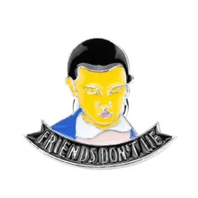 Чужие вещи Eleven Small 11 модель брошь, эмблема, игла и одежда