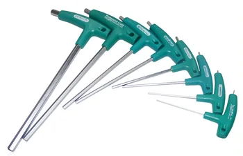 

1.5--10MM 9pcs T-shaped inner hex key inner hexagon spanner hex wrench auto truck repairing hand ,tire repair tool