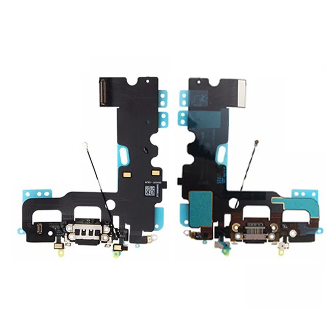 10pcs lot Charging Port Charger Dock Connector With Headphone Jack Audio Mic Antenna Flex Cable For iPhone 7