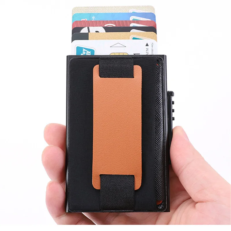 BYCOBECY металлический корпус для карт модная RFID Блокировка 2020 новый держатель карты