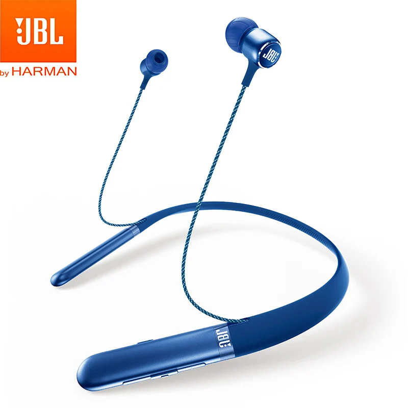 

JBL Live 200BT Wireless Bluetooth Earphone In-Ear Neckband Headphones 3-Button Remote Hands-free Calls with Microphone & Earbuds