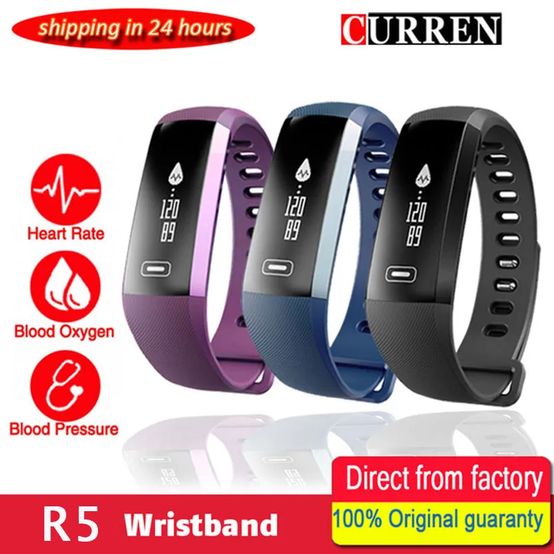 

Original M2 Smart wrist Band R5 PRO Heart rate Blood Pressure Oxygen Oximeter Sport Bracelet Watch intelligent For iOS Android