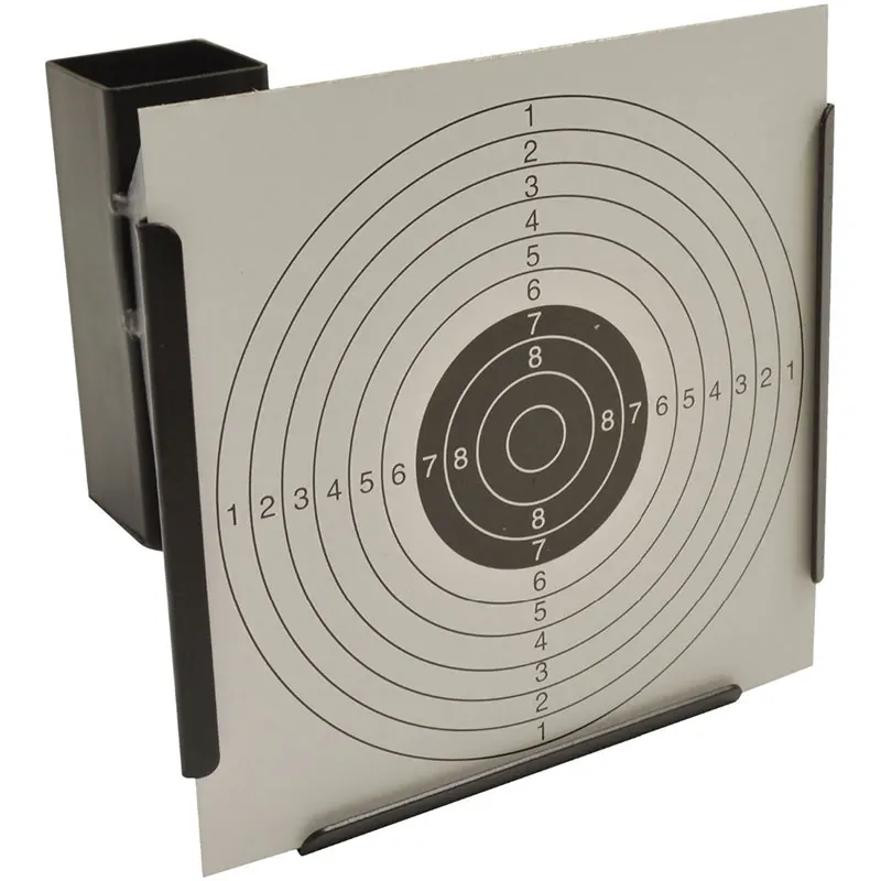 Shooting-Airgun-Target-Paintball-and-BB-Gun-Cone-shaped-Black-Pellet-Trap-W-20-Pcs-Paper (5)