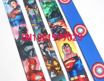 

Free shipping 100pcs the Avengers lanyards key id badge holder keychain straps for mobile phone #738