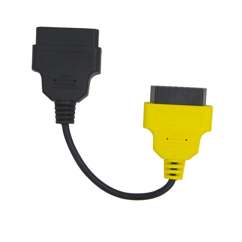 Для Fiat ECU Scan адаптер разъем OBD ODB2 EOBD 16 Pin диагностический кабель 3 шт. для Fiat MultiECUScan