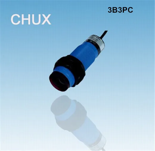 

infrared free shipping 3m distance PNP 4wires reflective type 10-30V IR Photoelectric photo Sensor Switch (E30-3B3PC)