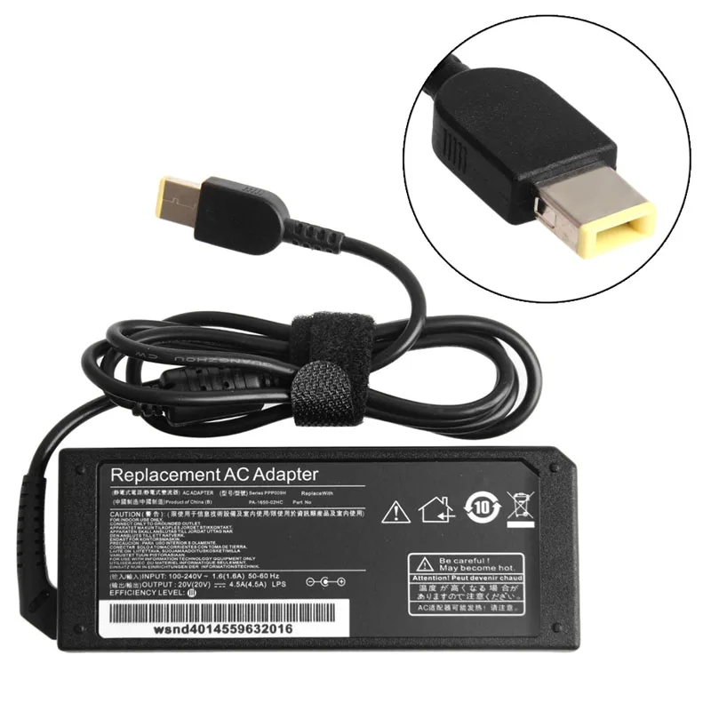 2019 20V 4.5A 90W AC Adapter Battery Charger Power Supply For Lenovo ThinkPad 2019 20V 4.5A 90W AC Adapter Battery Charger Power Supply For Lenovo ThinkPad