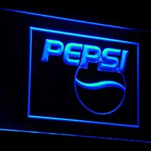 A023 Пепси-Кола логотип напиток Декор светодиодный неоновые световые знаки с вкл/выключения 20+ Цвета 5 размеров на выбор