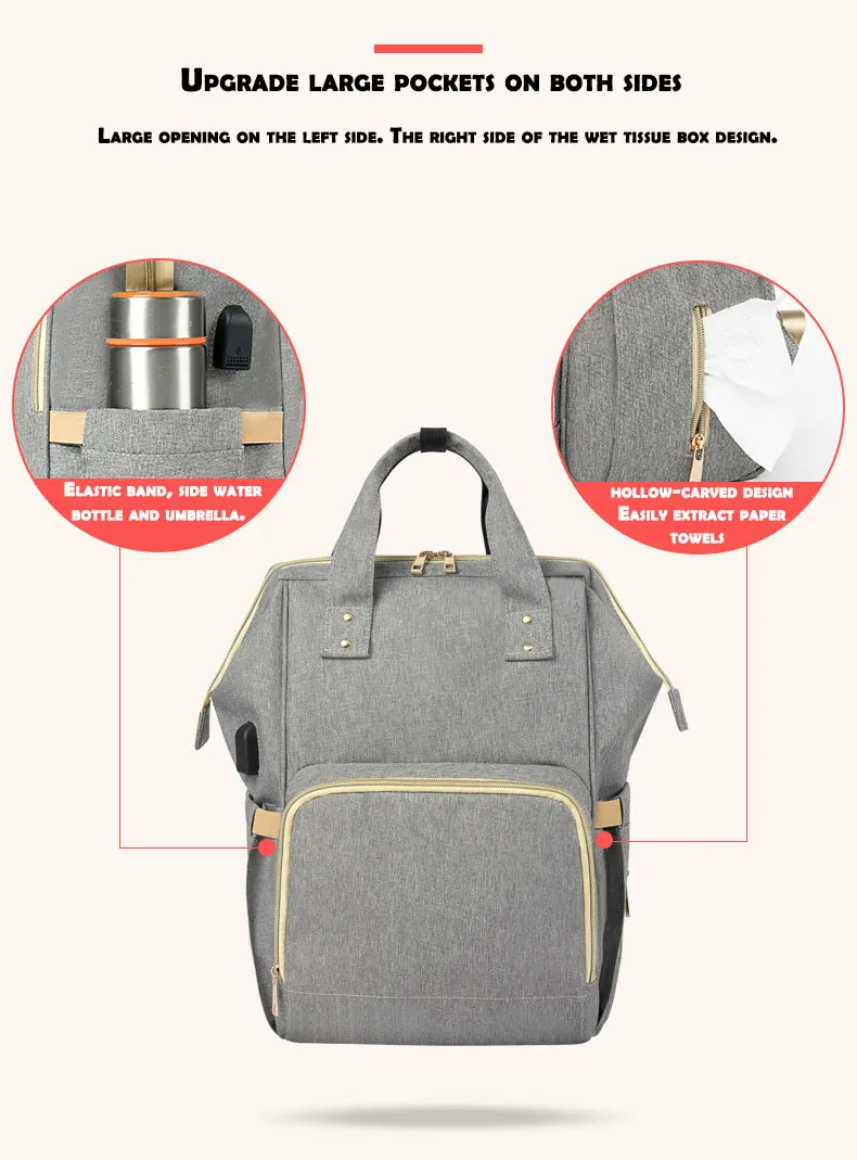 prova dwaterproof água saco de fraldas com