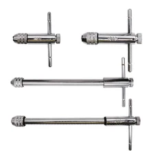 Adjustable T Bar Handle Ratchet Tap Wrench M3-M8 & M5-M12 For Tap,Alloy Steel Wrench