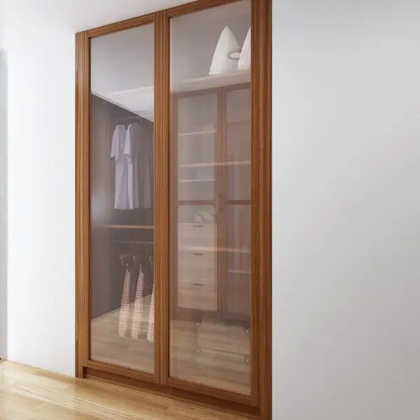 Australia Project Wooden Modern Design Clothes Cabinet Garderobe